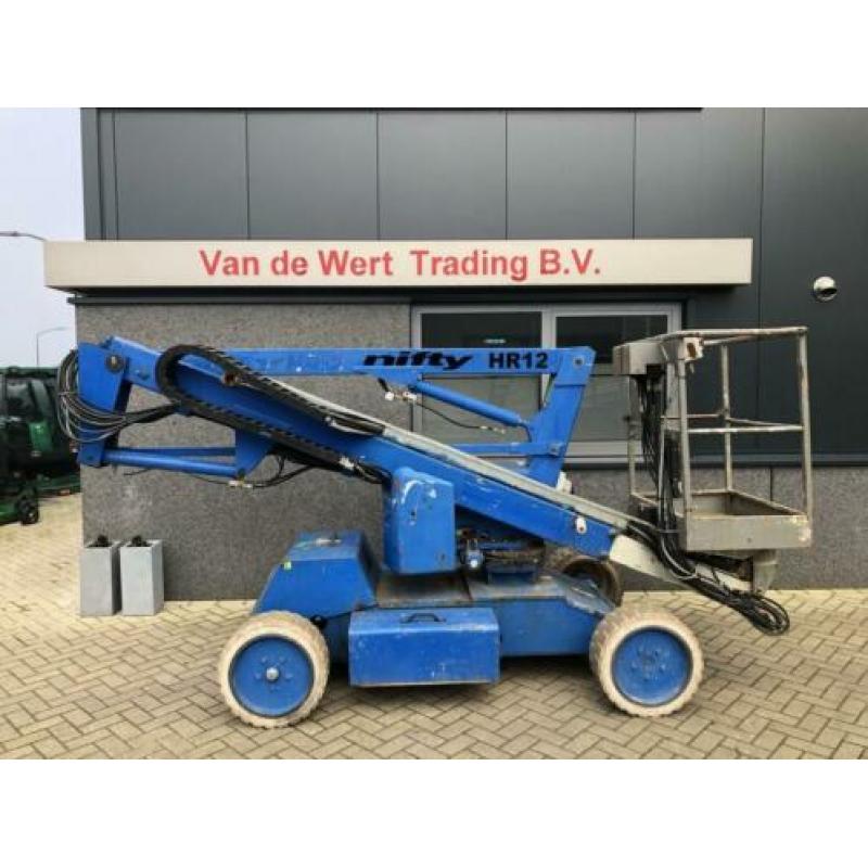 NIFT knik hoogwerker NIFTY HR12 BI ENERGY ACCU KUBOTA DIESEL