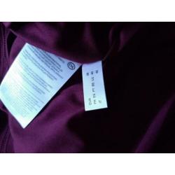 Mooie kanten jurk kleur Bordeaux rood maat 38