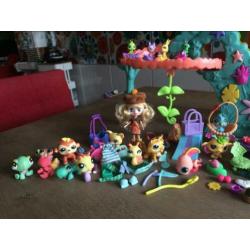Littlest pet shop fairy achtbaan set / petshop