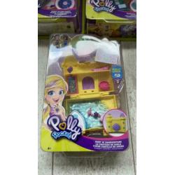 Mattel, Polly Pocket, Spa, Sandventure, Donut, 3 st, nieuw