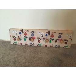 Te koop kapstokjes kinderkamer of babykamer zgan