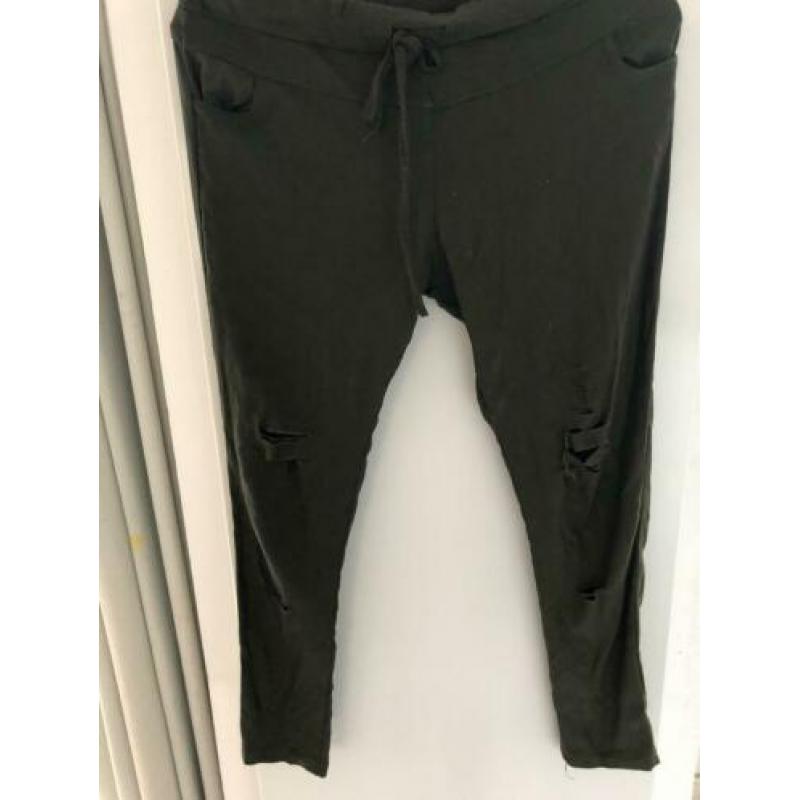 Skinny jeans vrouwen demin broek met gaten maat s