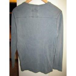 F255 CARS JEANS mt 16 (S) longsleeve denimblauw model Sarno