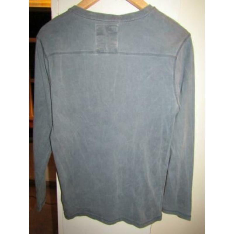 F255 CARS JEANS mt 16 (S) longsleeve denimblauw model Sarno