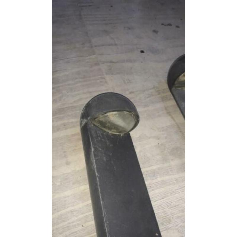 4 strakke tuinlantaarns