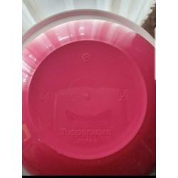 Tupperware roze set