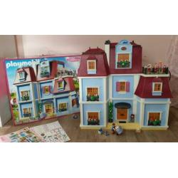 Playmobil groot herenhuis 70205 met inrichting dollhouse