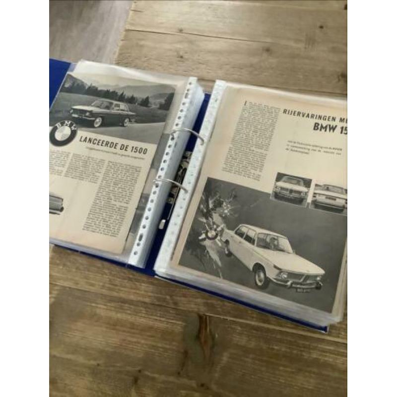 BMW 50-70er jaren tests artikelen en reclames