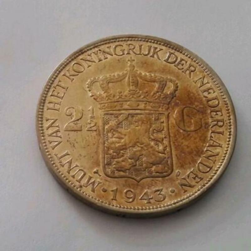 Zilveren Rijksdaalder 1943D
