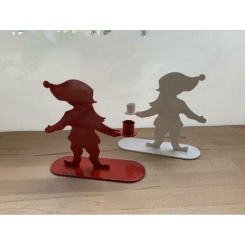 Tomte kandelaars (metaal) van Anna och Anders Design