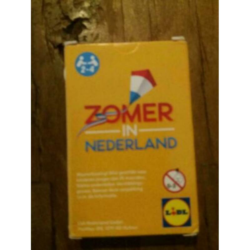 Lidl supermarkt zomer in Nederland kwartetspel.