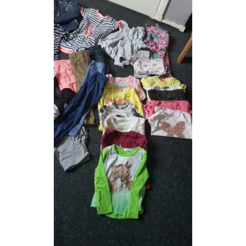 Meisjes zomer en winterpakket 98-104