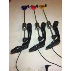 3 fox wakers met de goede lijnclips.