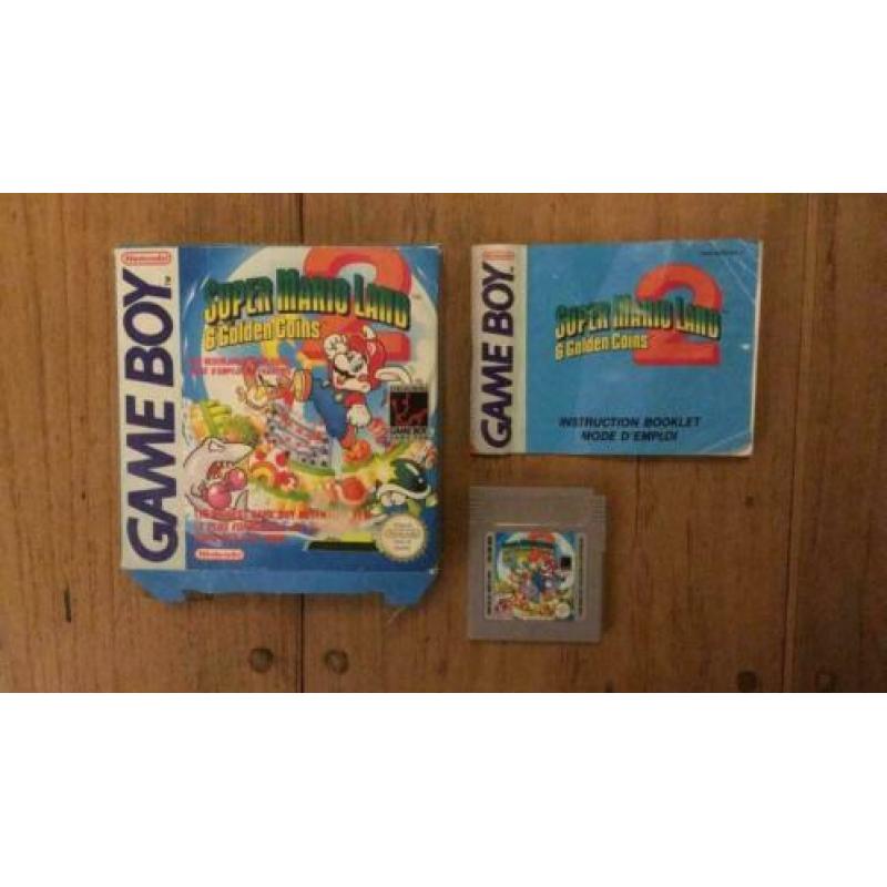 Gameboy classic set met games & accessoires (compleet)