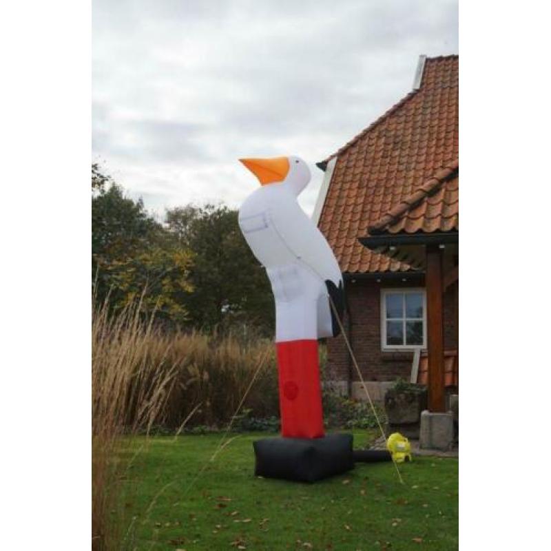Ooievaar te huur in Vroomshoop/Wierden