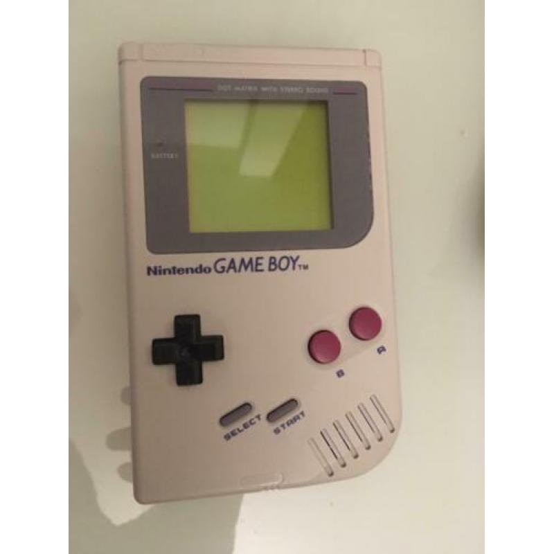 Gameboy classic set met games & accessoires (compleet)