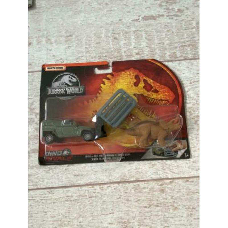 Matchbox, Mattel, Jurassic World, 6 st, nieuw
