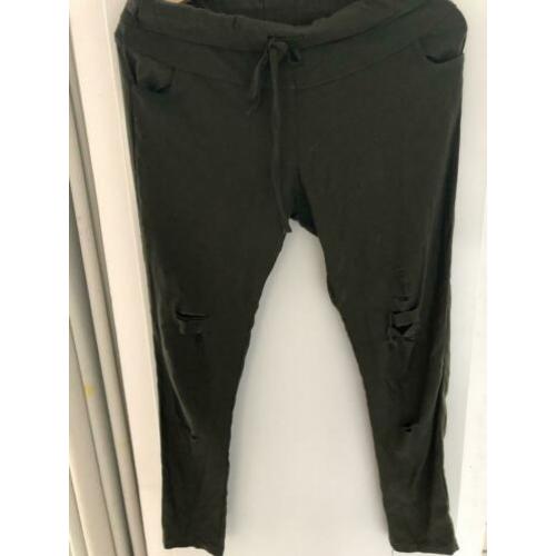 Skinny jeans vrouwen demin broek met gaten maat s