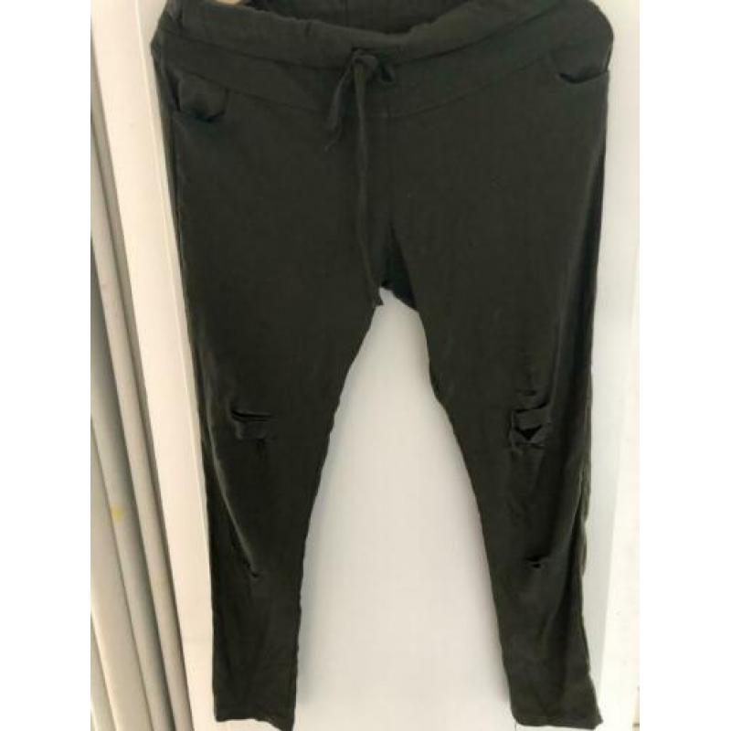 Skinny jeans vrouwen demin broek met gaten maat s