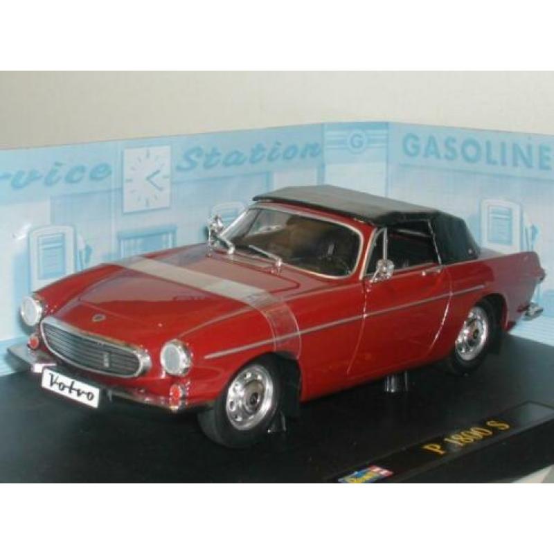 Volvo . P1800 s wit 1:18. Revell nieuw. Auto van de. Saint.