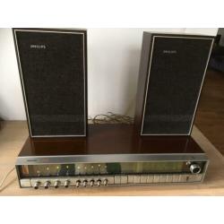 Vintage Philips 702 stereo set