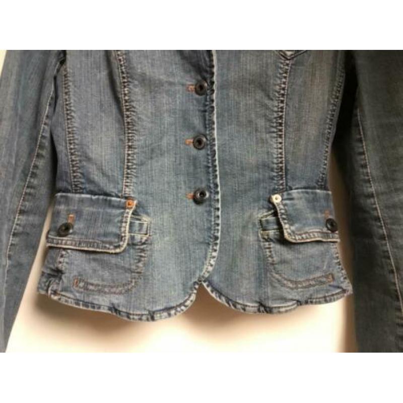 Marccain jeans jasje, maat 36 (2)