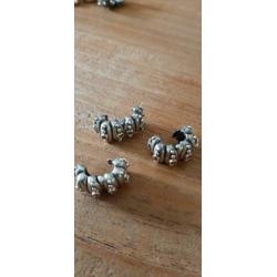 pandora stoppers zilver en met goud
