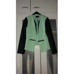 Mintgroen dames colbert mt.42