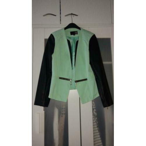 Mintgroen dames colbert mt.42