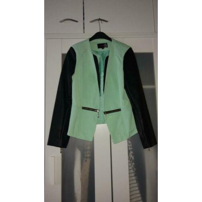 Mintgroen dames colbert mt.42