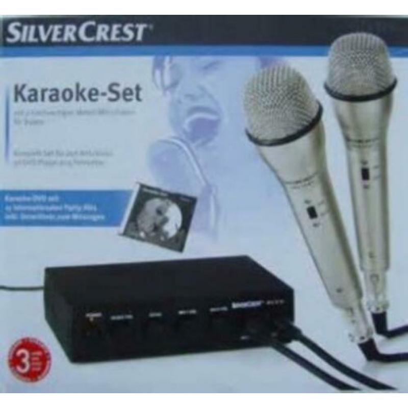 te koop nieuw karaoke set.