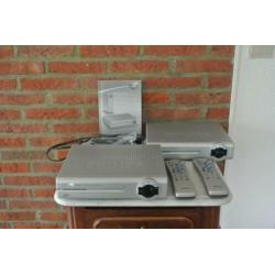 2x Philips Satelliet Decoder Ontvanger DSR 2211