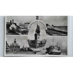 Oude ansichtkaart uit Vlissingen 1952