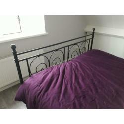 2 persoon ledikant bed staal