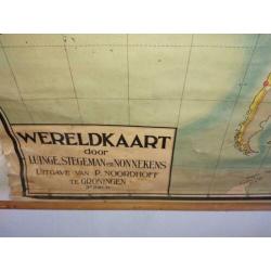 schoolkaart van de wereld, wereldkaart