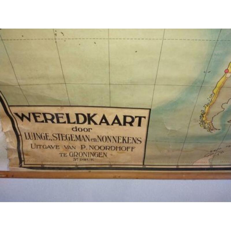 schoolkaart van de wereld, wereldkaart