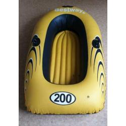 Rubberen roeiboot Bestway 198x122cm