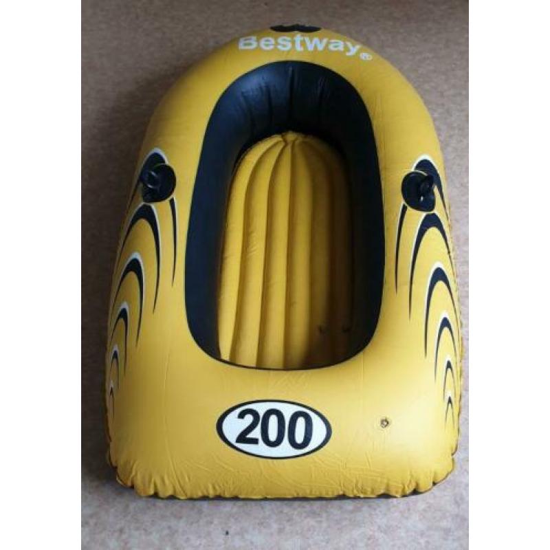 Rubberen roeiboot Bestway 198x122cm