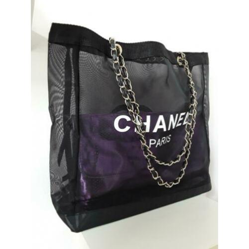 Collectors item. originele Chanel VIP mesh totebag
