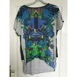 Apart print shirt shoeby fashion maat L valt als XL