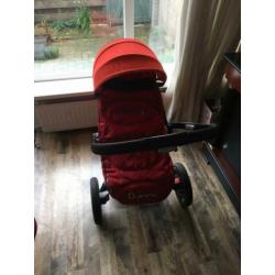 Complete Quinny Moodd 3 in 1 kinder/wandel en maxi cosi