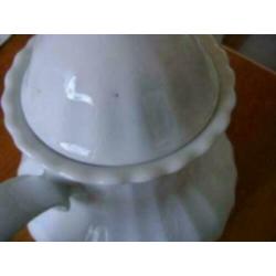 witte bavaria theepot hoogte 20 cm