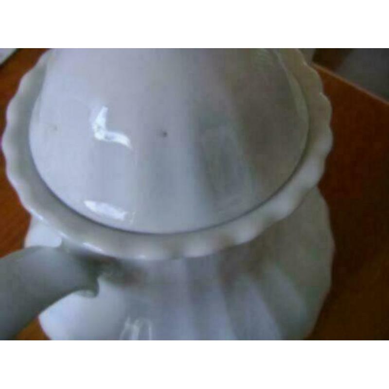 witte bavaria theepot hoogte 20 cm
