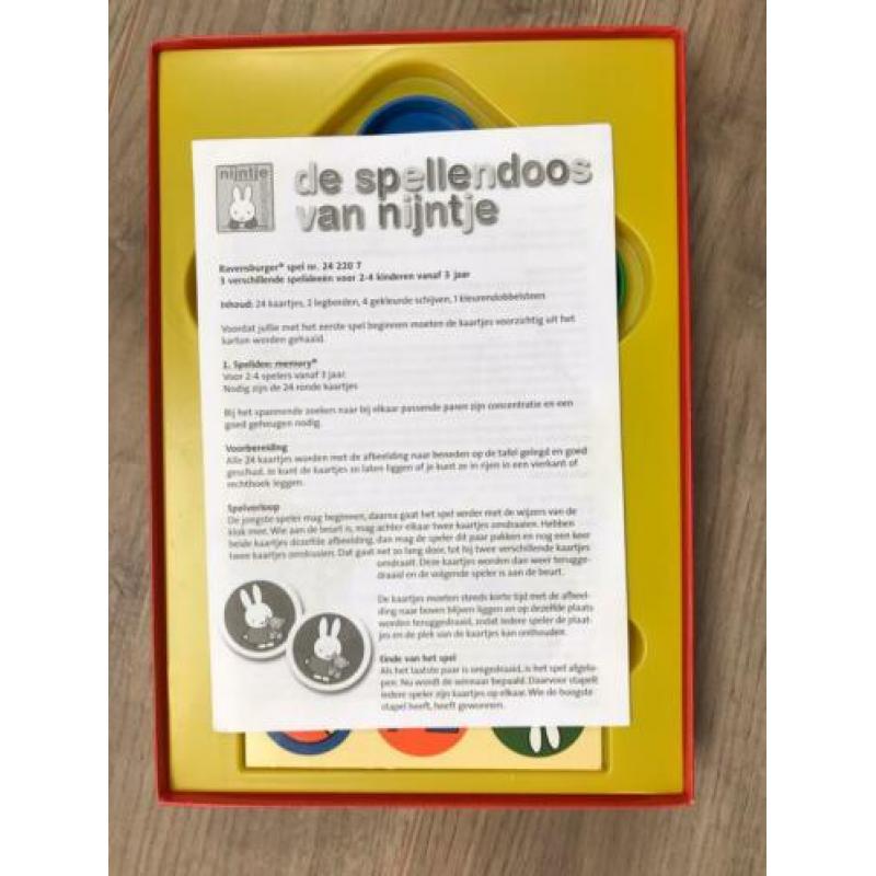 Spellendoos van Nijntje