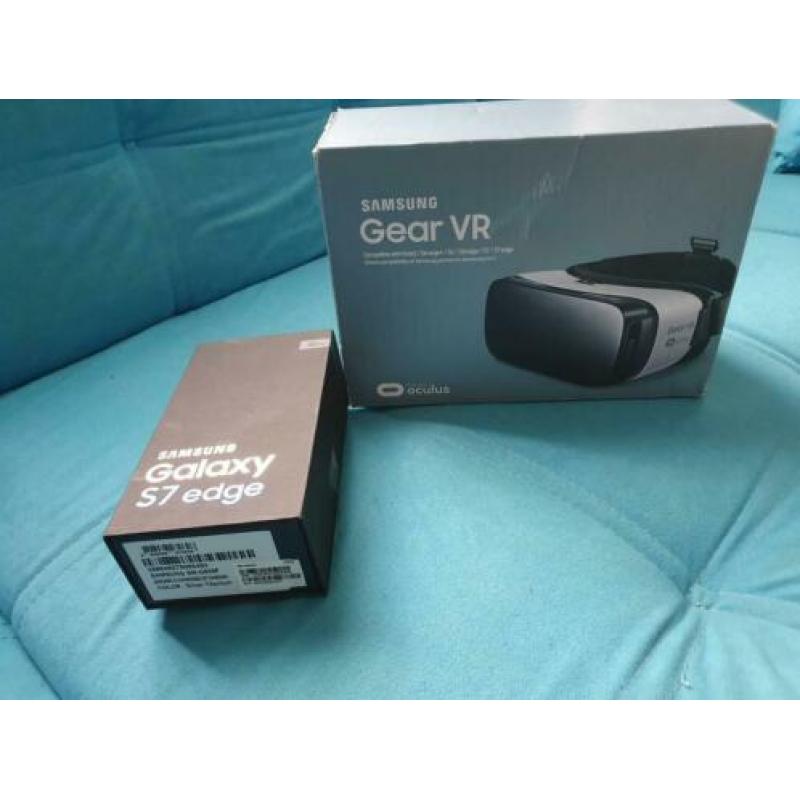 Samsung Gear VR en een Galaxy s7 edge zo goed als nieuw