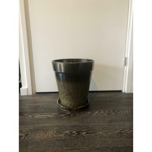 Prachtige pot + schotel