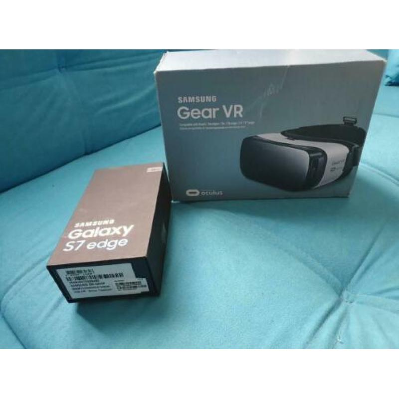 Samsung Gear VR en een Galaxy s7 edge zo goed als nieuw