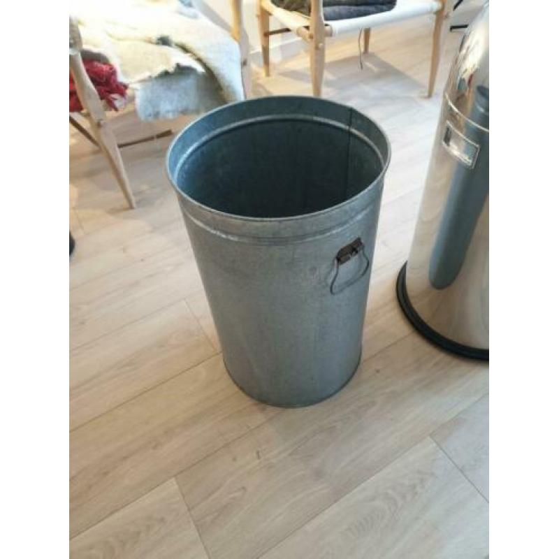 Wesco design RVS amerikaanse prullenbak XL