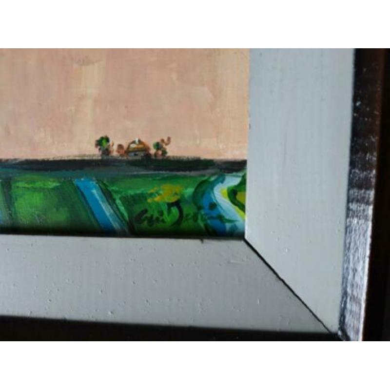 Arie Zuidersma. Leuk klein Gronings landschap.