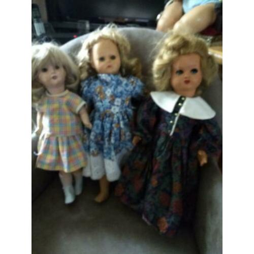Oude /antieke poppen 3x opruiming